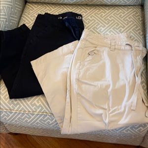 2 pairs pants